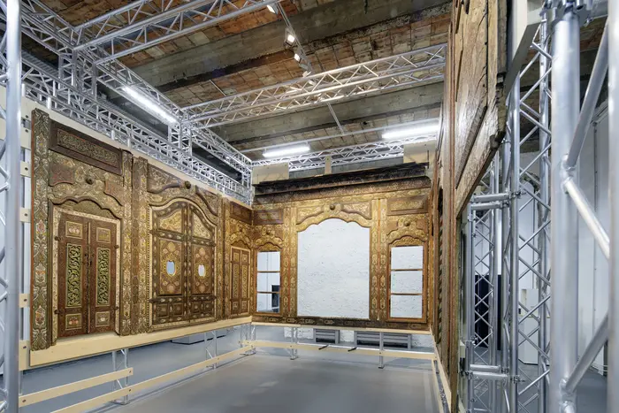 Ansicht des Damaskuszimmers