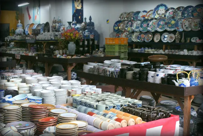 Keramikgeschäft in Arita