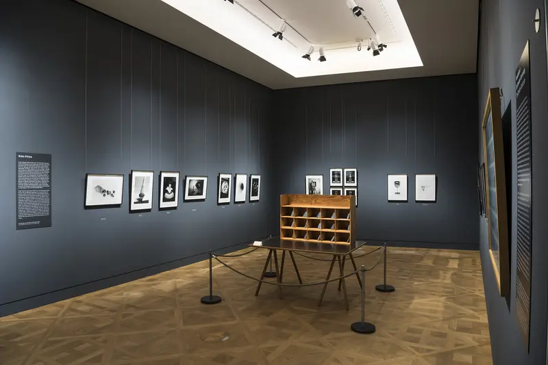 Ausstellungsansicht im Studiolo, Residenzschloss Dresden