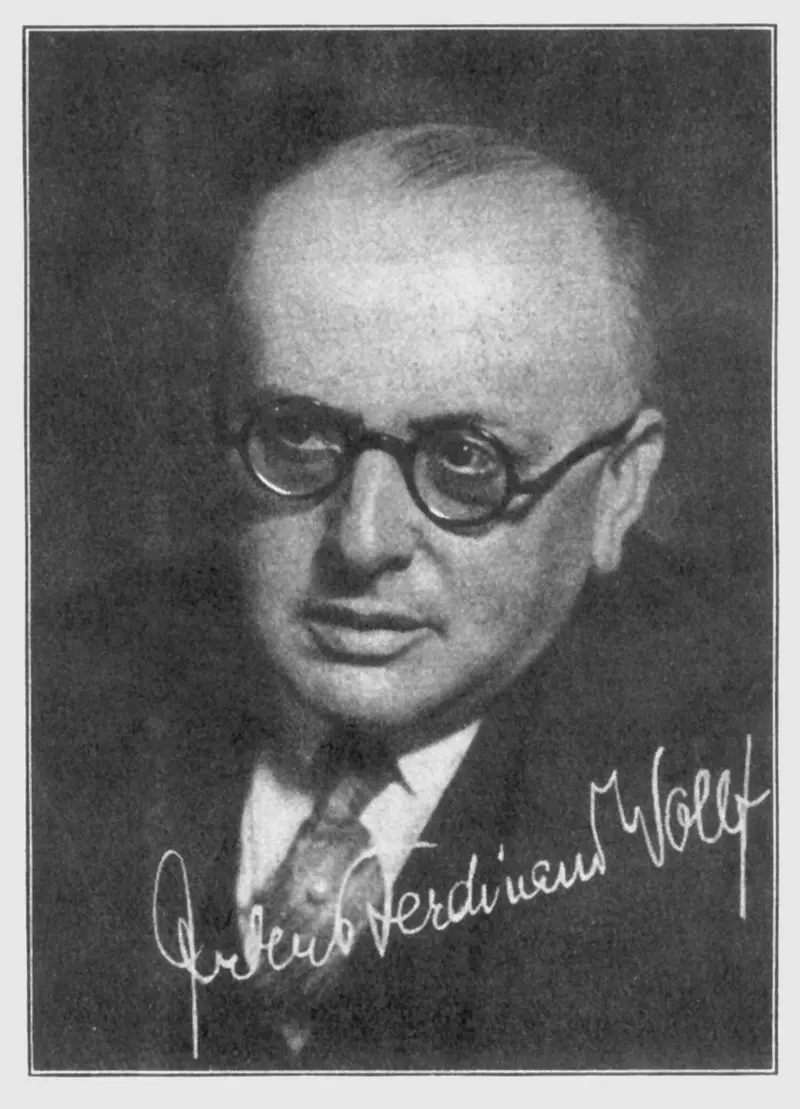 Portrait von Julius Ferdinand Wollf